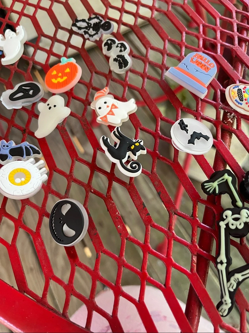 Kids Halloween Shoe Charms - Assorted Colors